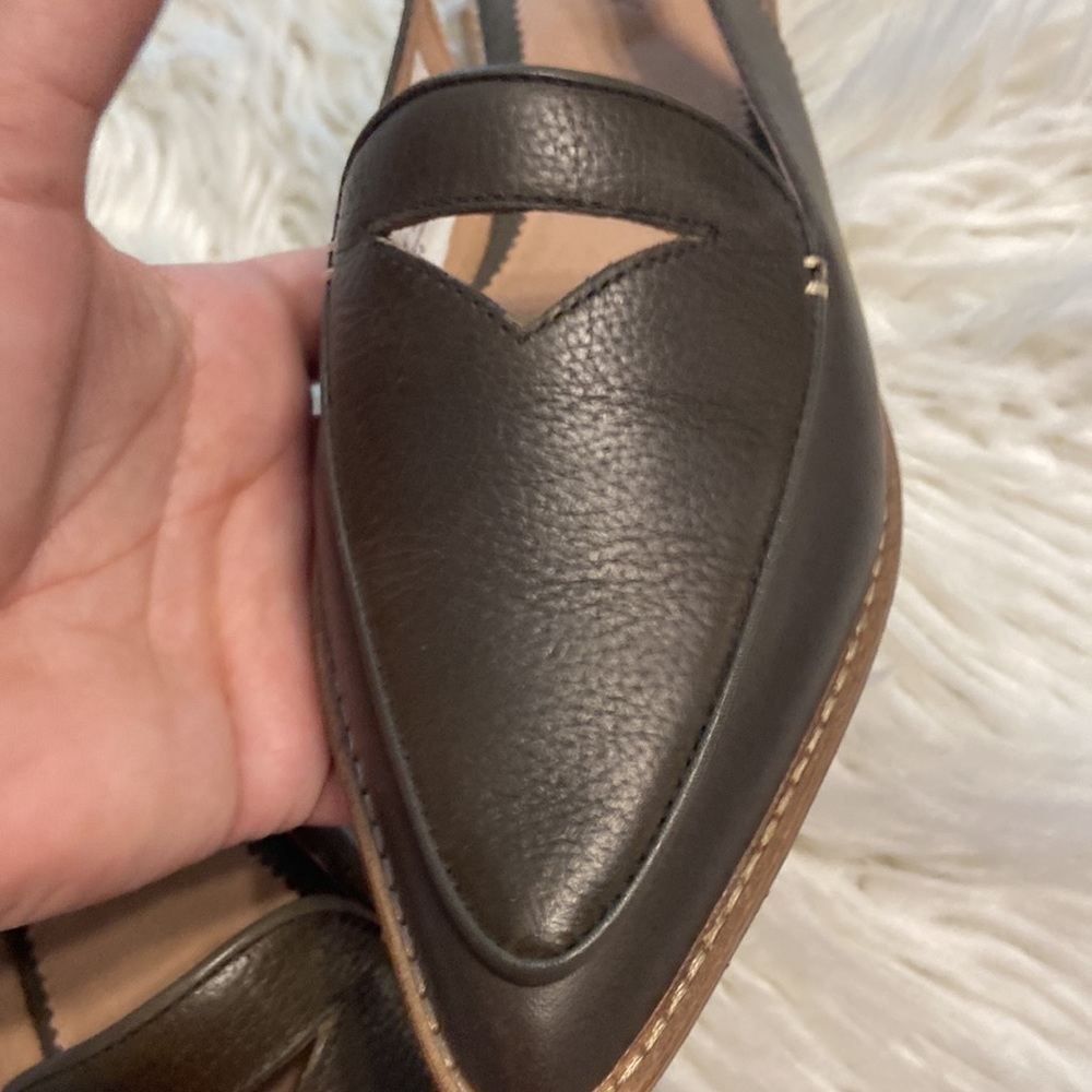 SPERRY Shoes size 7 BNWOT color dark green so beautiful leather upper - Picture 6 of 16